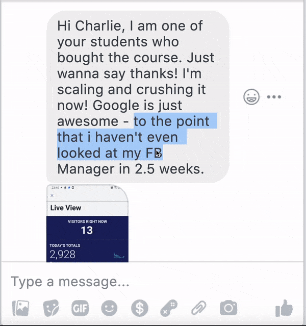 Charlie brandt course, 100k academy, Google ads Charlie Brandt